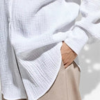 Jorvalore | Women’s Lightweight Cotton Blouse for Summer Comfort