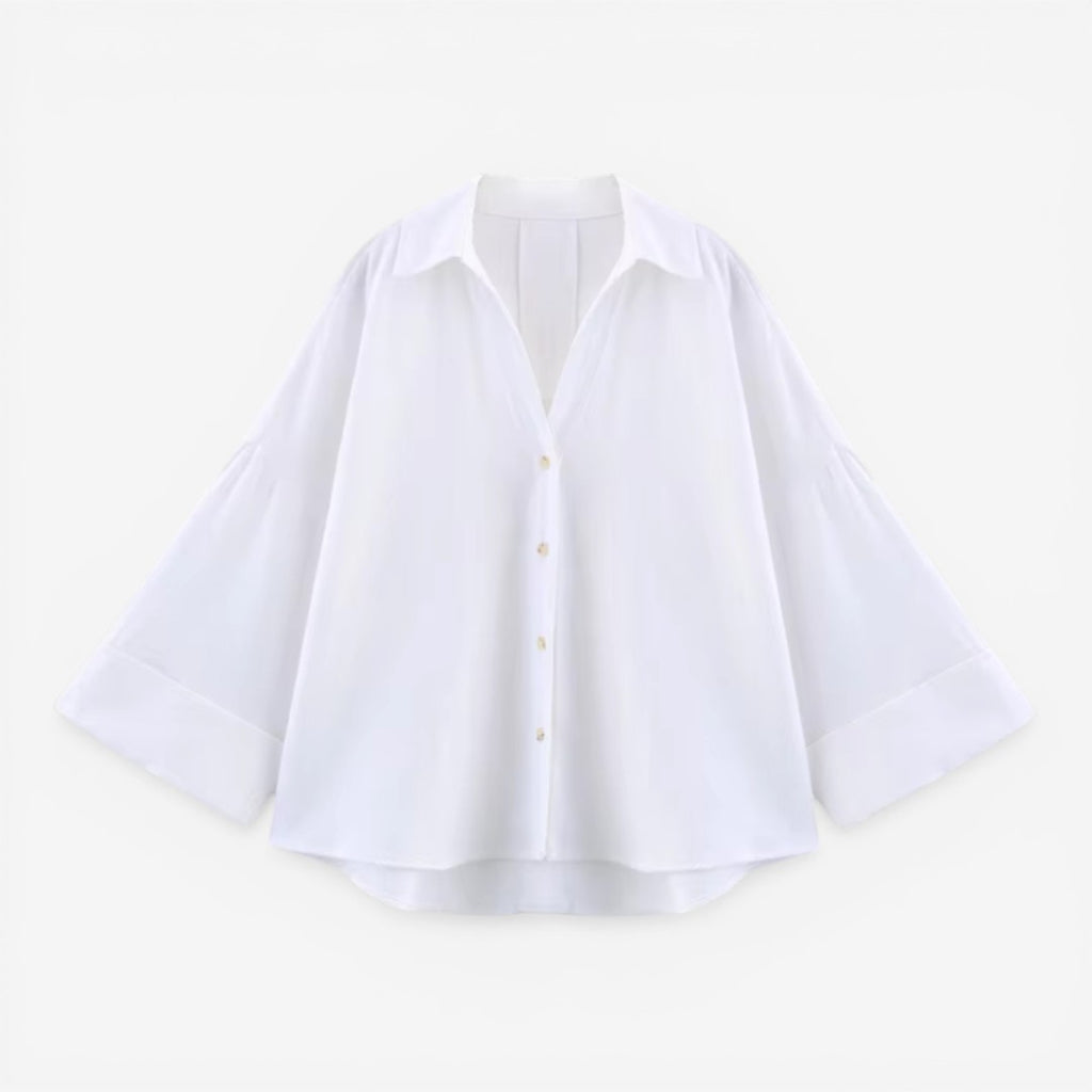 Jorvalore | Women’s Lightweight Cotton Blouse for Work and Travel