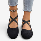 Jorvalore | Women’s Orthopedic Loafers Cross Strap Comfort Summer Shoes