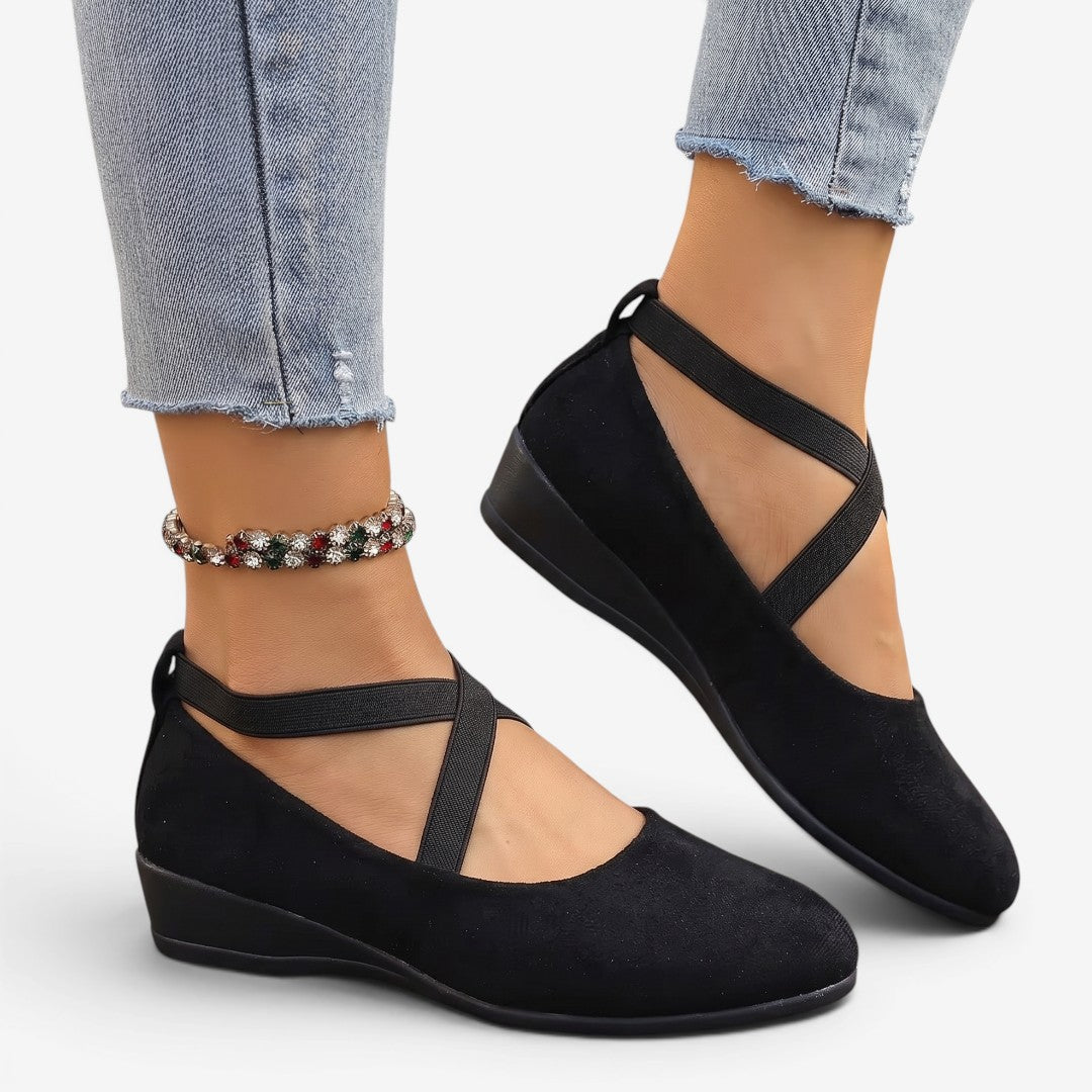 Jorvalore | Women’s Orthopedic Loafers Cross Strap Comfort Summer Shoes
