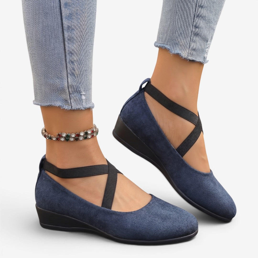 Jorvalore | Women’s Orthopedic Loafers Cross Strap Comfort Summer Shoes