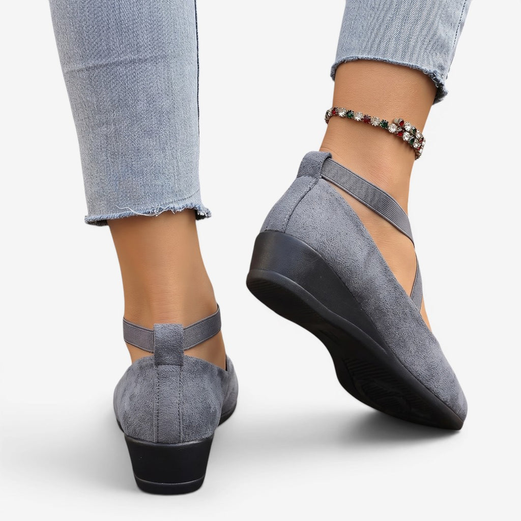 Jorvalore | Women’s Orthopedic Loafers Cross Strap Comfort Summer Shoes