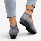 Jorvalore | Women’s Orthopedic Loafers Cross Strap Comfort Summer Shoes