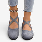 Jorvalore | Women’s Orthopedic Loafers Cross Strap Comfort Summer Shoes
