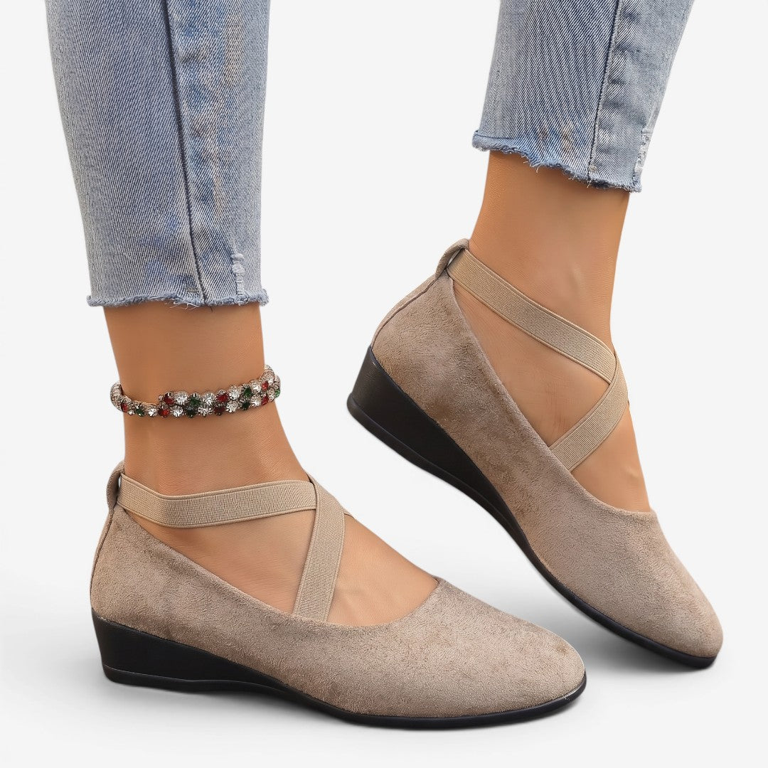 Jorvalore | Women’s Orthopedic Loafers Cross Strap Comfort Summer Shoes