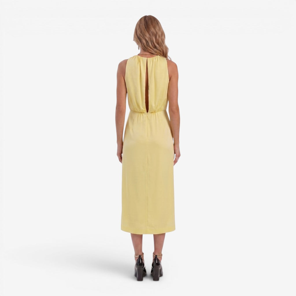 Jorvalore | Women's Sleeveless Summer Midi Dress Flattering Side Split