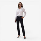 Jorvalore | Women’s Solid Color Dress Blouse for Office Wear