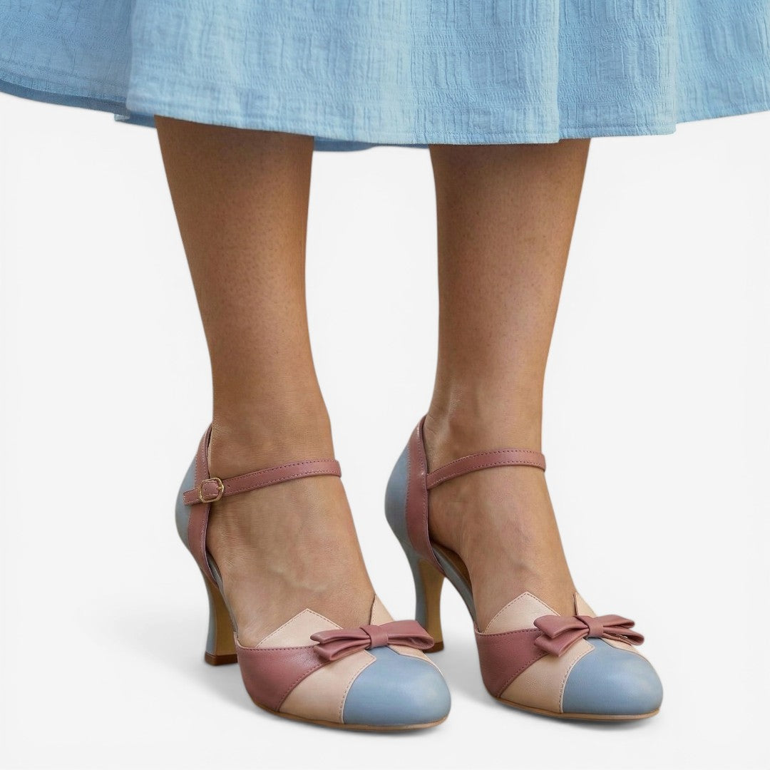 Jorvalore | Women’s Supportive Heels for Walking Cushioned Summer Pumps