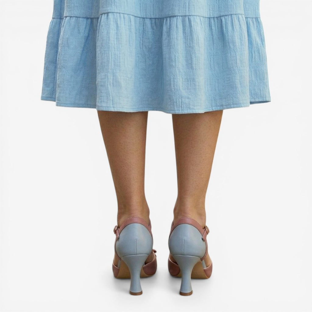 Jorvalore | Women’s Supportive Heels for Walking Cushioned Summer Pumps
