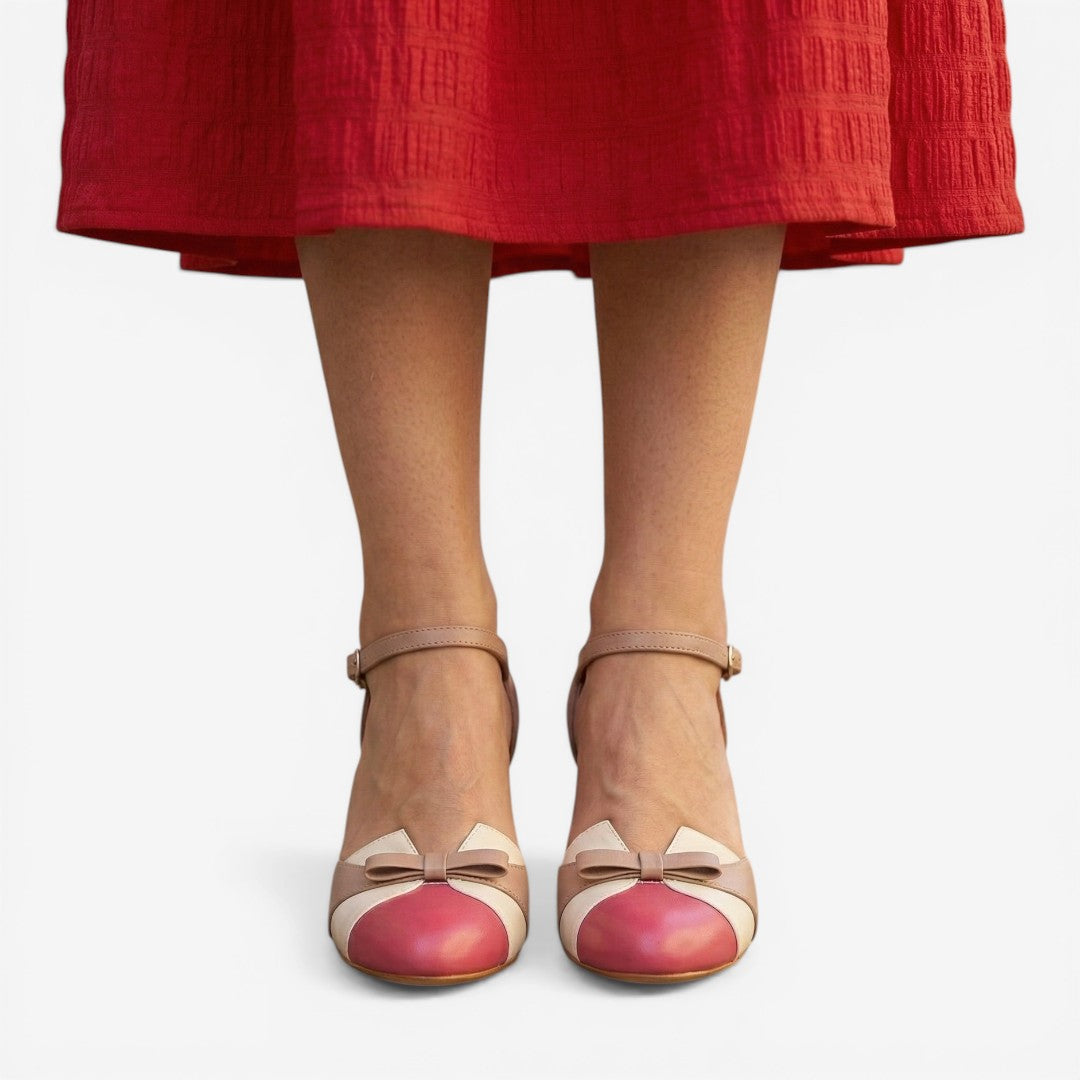 Jorvalore | Women’s Supportive Heels for Walking Cushioned Summer Pumps