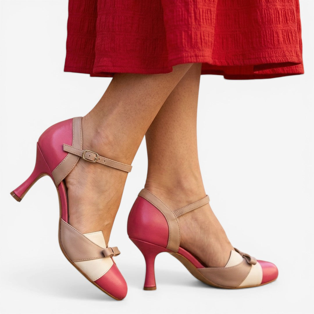 Jorvalore | Women’s Supportive Heels for Walking Cushioned Summer Pumps