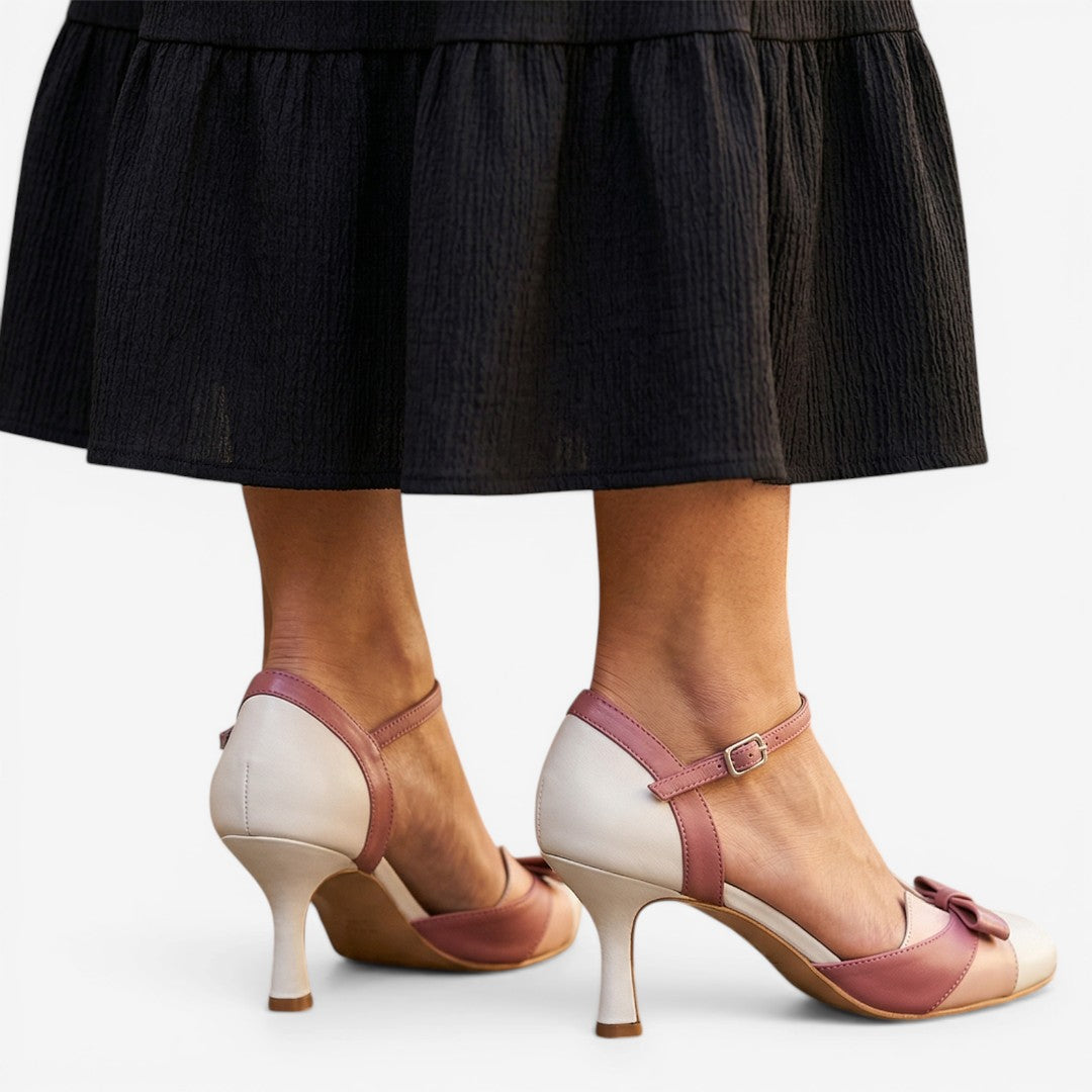 Jorvalore | Women’s Supportive Heels for Walking Cushioned Summer Pumps