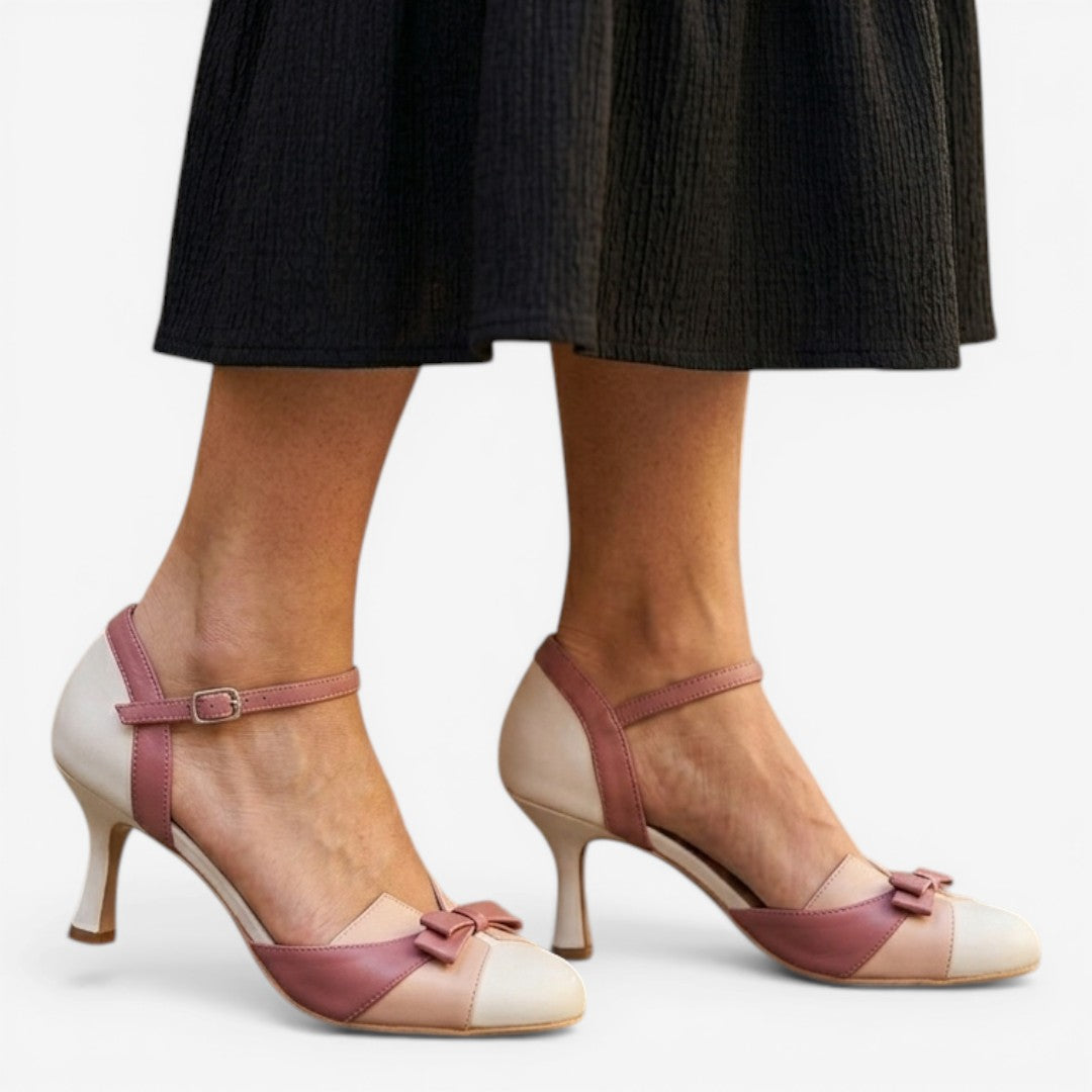 Jorvalore | Women’s Supportive Heels for Walking Cushioned Summer Pumps