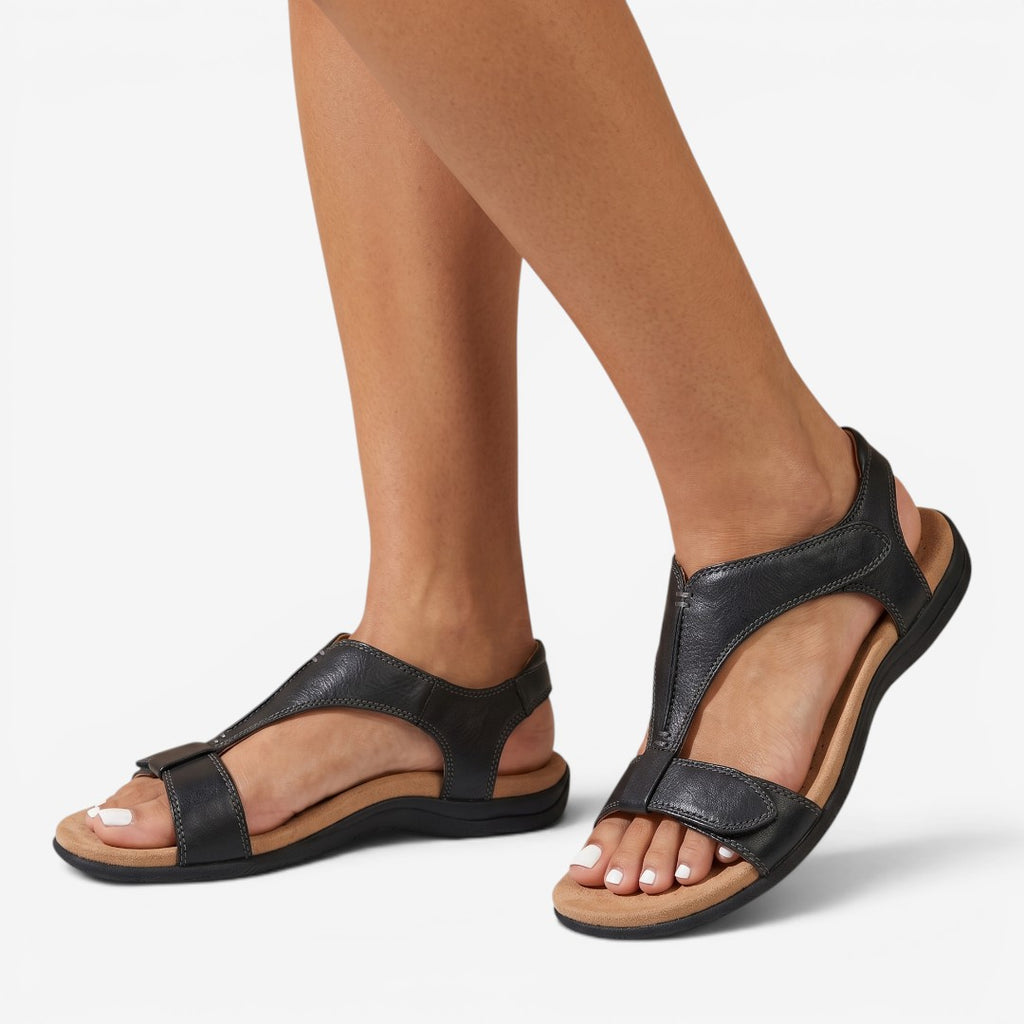 Jorvalore | Women's Supportive Sandals Cushioned Footbed Casual Summer