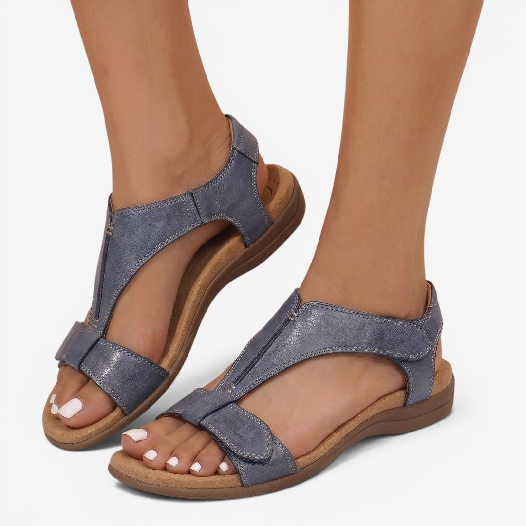 Jorvalore | Women's Supportive Sandals Cushioned Footbed Casual Summer